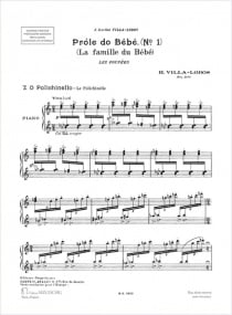 Villa-Lobos: O Polichinello for Piano published by Eschig